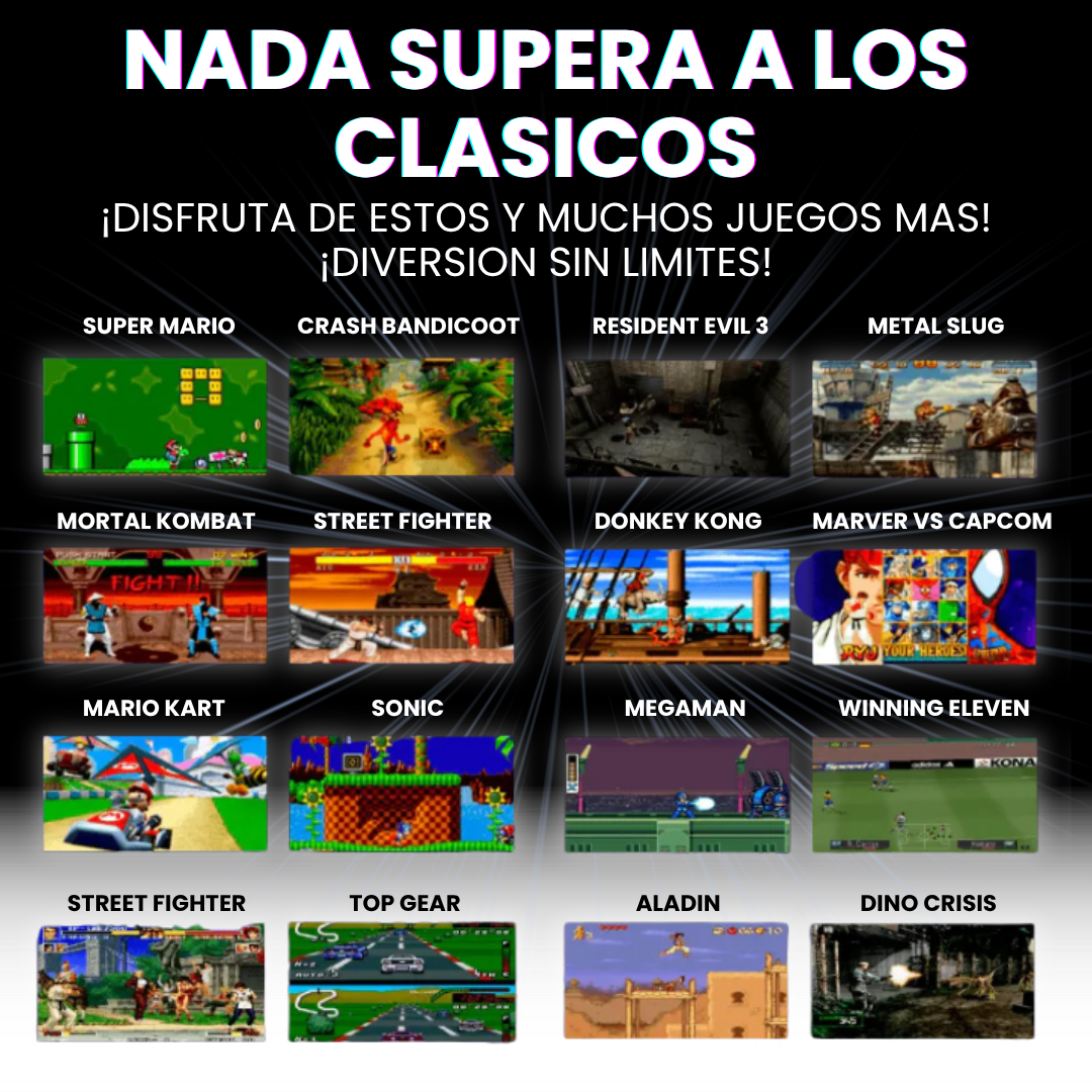 Game Stick Lite +10.000 JUEGOS RETRO
